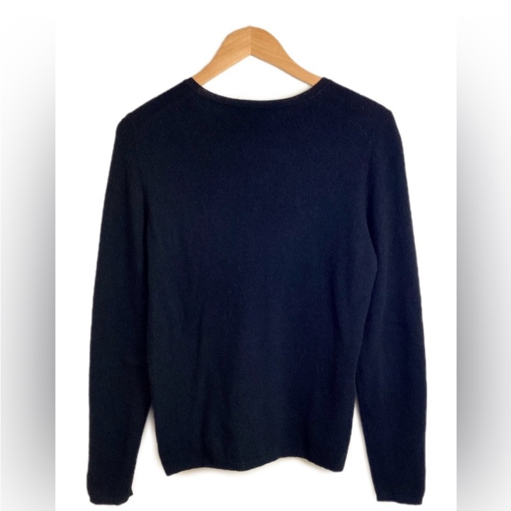 Charter Club 100% Cashmere Luxury Crewneck Sweater Size PP Admiral Blue (Navy)